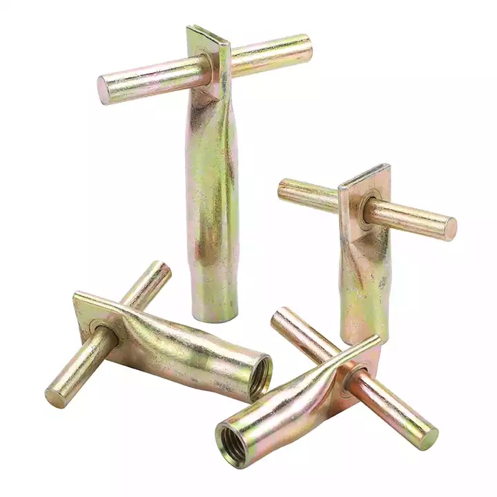 Tubular Lifting Socket Fixing Lifting Inserts With Cross Pin
