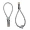 Precast Concrete Accessories Galvanized Steel Wire Rope Threaded Lifting Loop